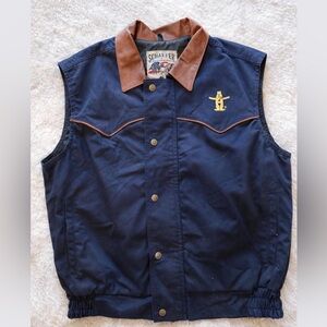 ❄️Vintage Schaefer Ranchwear Vest | Houston Livestock Show | USA Made | Men’s L